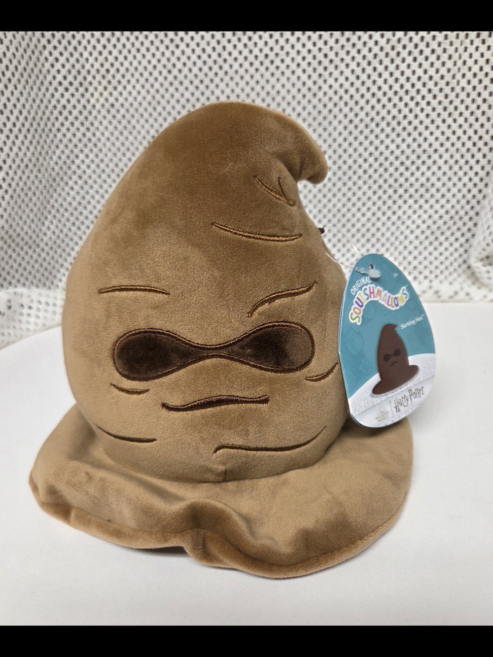 Harry Potter Original Squishmallows Brown Sorting Hat Plush - Kids Toy